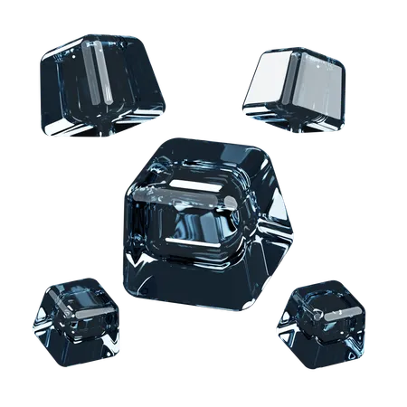 Cubo de hielo  3D Icon