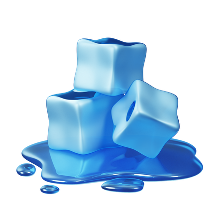 Cubo de hielo  3D Icon