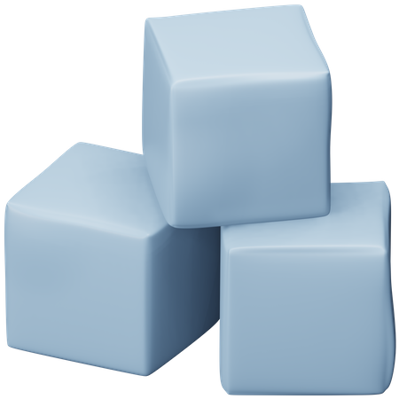 Cubo de hielo  3D Icon