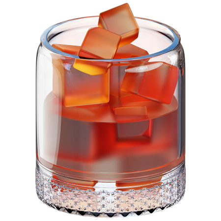 Cubo de hielo de café  3D Icon