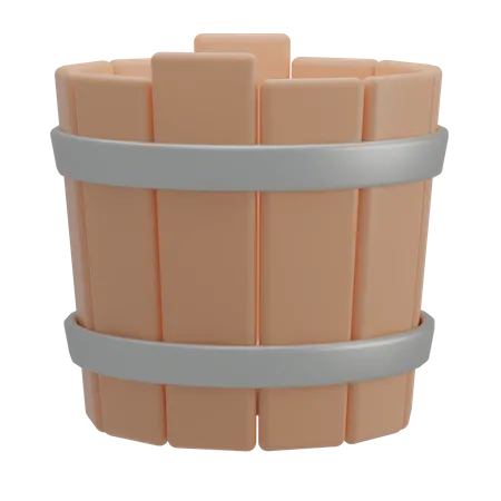 Cubo de leche  3D Illustration