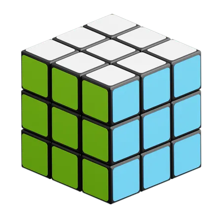 Cubo de rubik  3D Icon