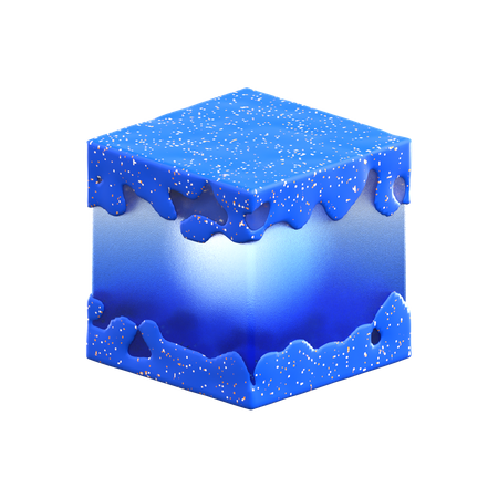 Cubo de vidro  3D Icon