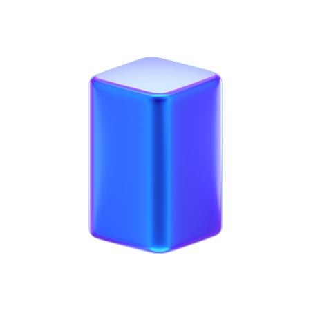 Forma abstracta de cubo  3D Icon