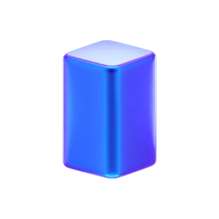 Forma abstracta de cubo  3D Icon