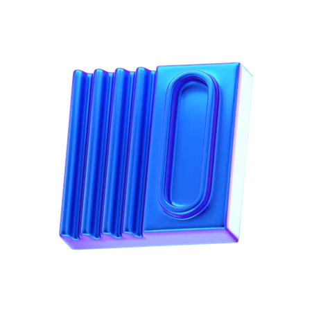 Forma abstracta de cubo  3D Icon