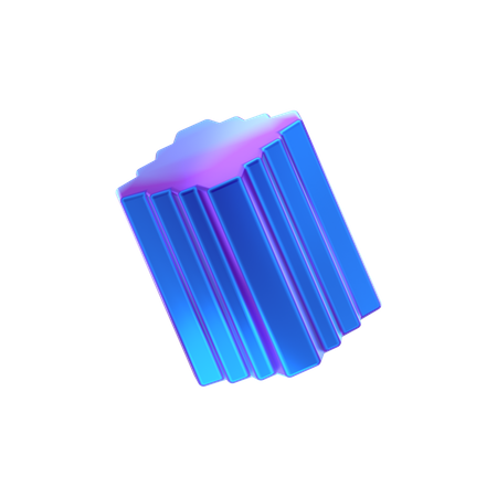 Forma abstracta de cubo  3D Icon