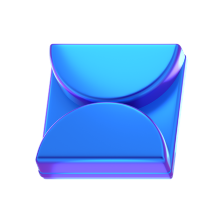 Forma abstracta de cubo  3D Icon