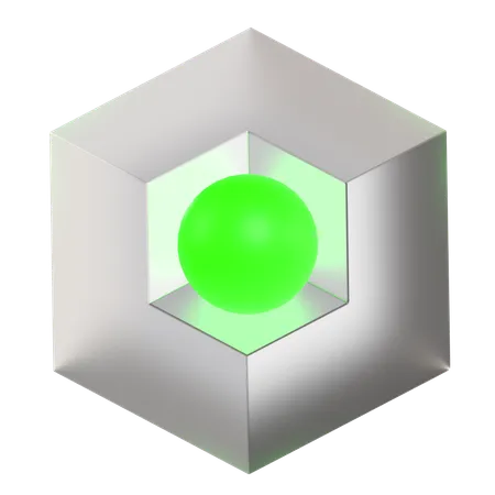 Cubo mórfico  3D Icon