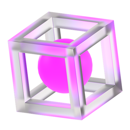 Cubo mórfico  3D Icon