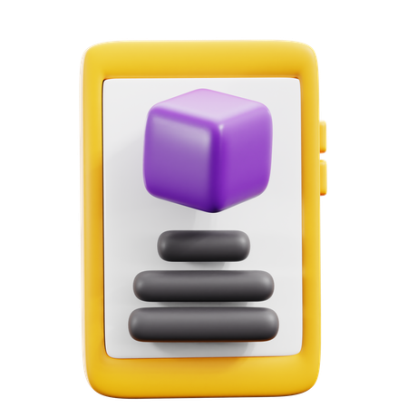 Cubo on-line  3D Icon