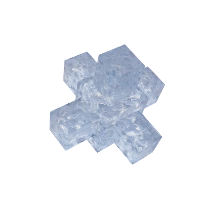 Forma abstracta de cubo ramificado  3D Icon