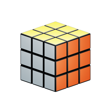 Cubo rubi  3D Icon