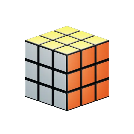 Cubo rubi  3D Icon