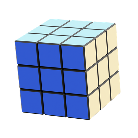 Cubo Rubik  3D Icon