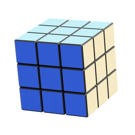 Cubo Rubik  3D Icon