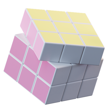 Cubo de Rubik  3D Icon