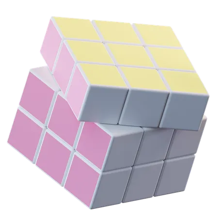 Cubo de Rubik  3D Icon