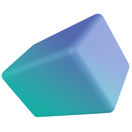 Cuboid  3D Icon