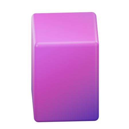 Cuboid  3D Icon