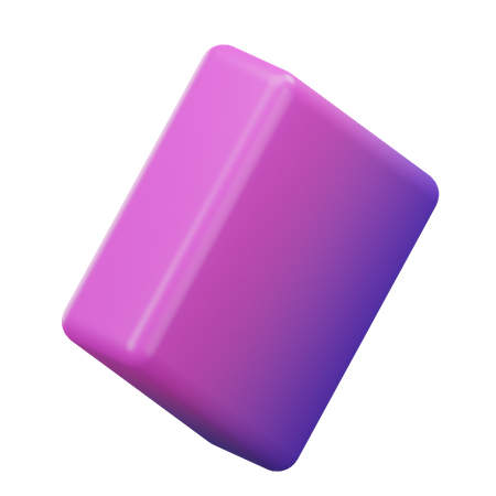 Cuboid Prism  3D Icon