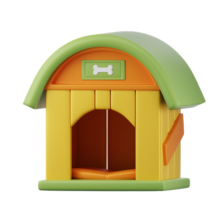 Casa del cane  3D Icon