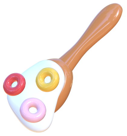 Cuchara de cereal  3D Icon