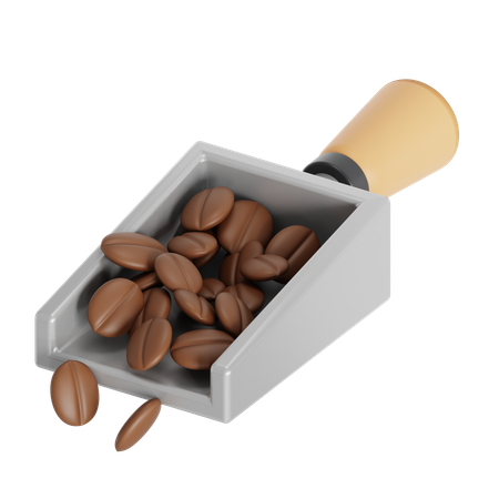 Cucharada de café  3D Icon