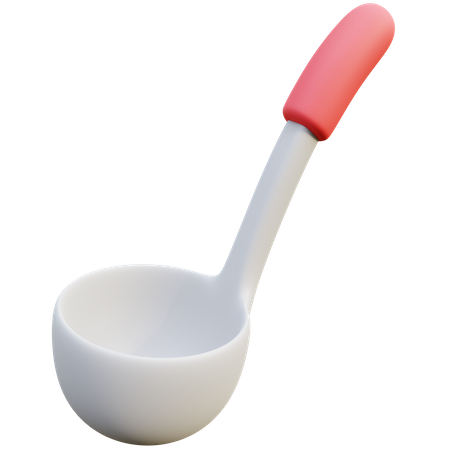 Cucharón de sopa  3D Icon