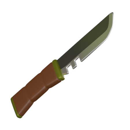 Cuchillo  3D Icon