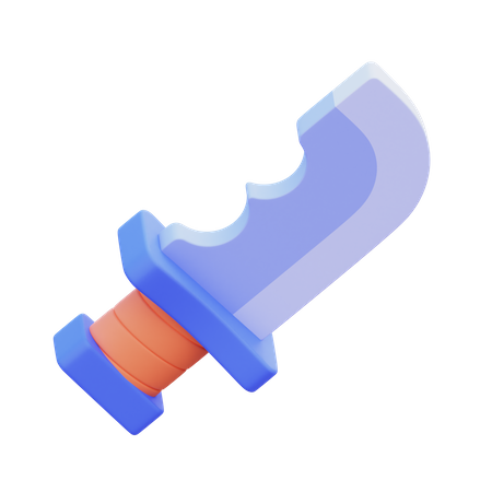 Cuchillo  3D Icon