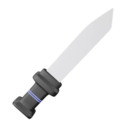 Cuchillo  3D Illustration