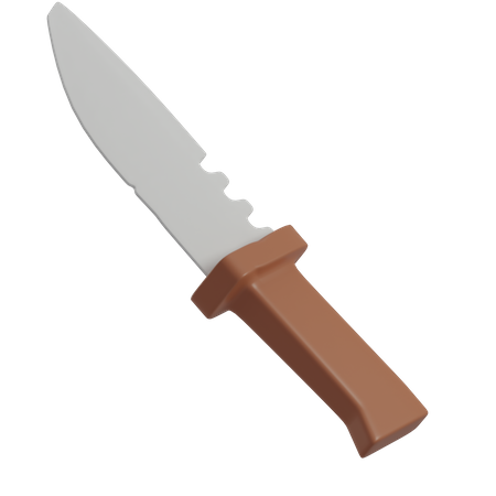 Cuchillo  3D Illustration