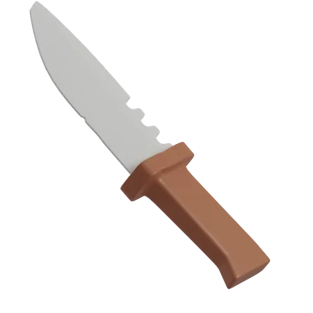 Cuchillo  3D Illustration