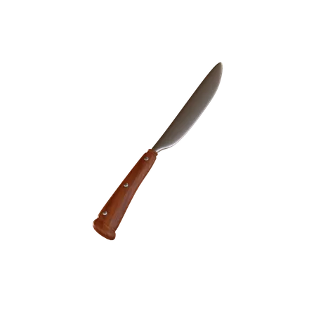 Cuchillo  3D Illustration