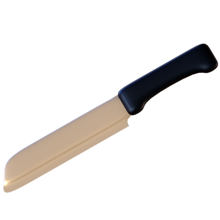 Cuchillo  3D Illustration