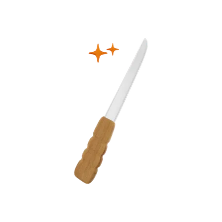 Cuchillo  3D Illustration