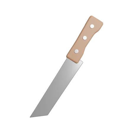 Cuchillo  3D Illustration