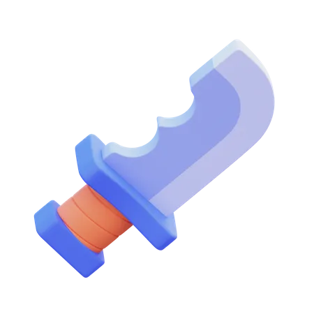 Cuchillo  3D Icon