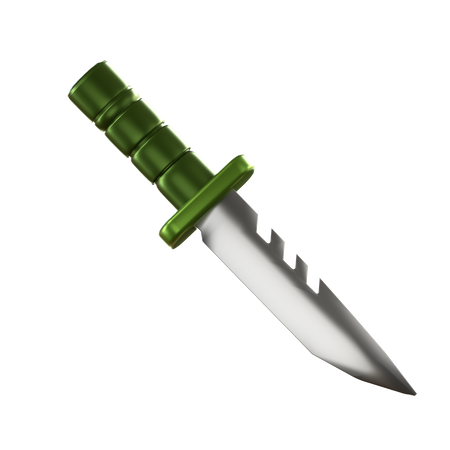 Cuchillo  3D Icon