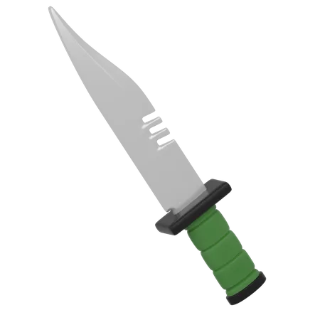 Cuchillo  3D Icon