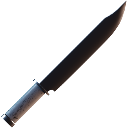Arma cuchillo  3D Illustration