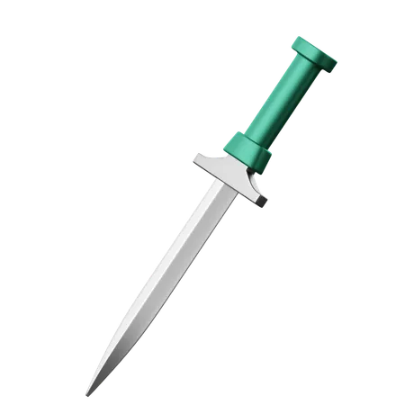 Cuchillo de bayoneta  3D Icon