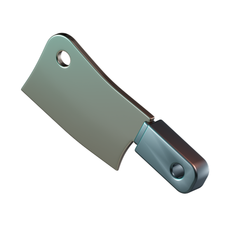 Cuchillo de carne  3D Icon