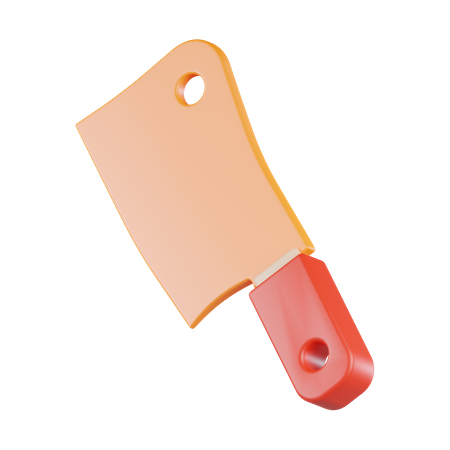 Cuchillo de carne  3D Icon