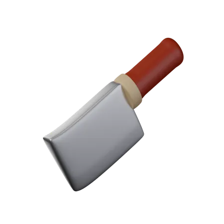 Cuchillo de carnicero  3D Icon