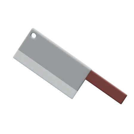 Cuchillo para picar  3D Illustration