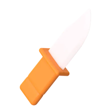 Cuchillo daga  3D Icon