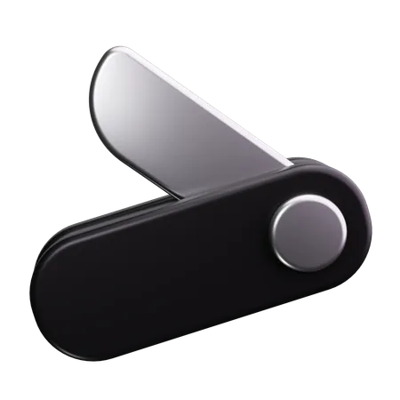 Cuchillo de acero  3D Icon