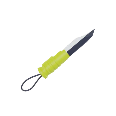 Cuchillo de buceo  3D Icon